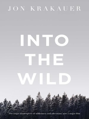 cover image of Into the Wild